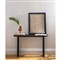 Arley Modern Classic Black Oak Wood Console Table