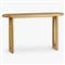 Arley Modern Classic Oak Wood Console Table