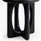 Arley Modern Classic Black Oak Wood Side Table