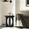 Arley Modern Classic Black Oak Wood Side Table
