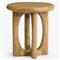 Arley Modern Classic Oak Wood Side Table