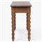 Thomas Updated Traditional Brown Wood Spindle Console Table