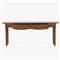 Thomas Updated Traditional Brown Wood Spindle Console Table