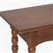 Thomas Updated Traditional Brown Wood Spindle Console Table
