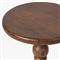 Thomas Updated Traditional Brown Wood Spindle Drink Table
