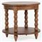 Thomas Updated Traditional Brown Wood Spindle End Table