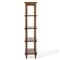 Thomas Updated Traditional Brown Wood Spindle Bookcase