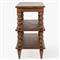 Thomas Updated Traditional Brown Wood Spindle Wide Bookcase
