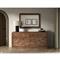 Briella Modern Classic Dark Brown Burl Wood Dresser
