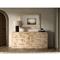 Briella Modern Classic Light Brown Burl Wood Dresser