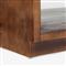 Briella Modern Classic Dark Brown Burl Wood Coffee Table