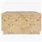 Briella Modern Classic Light Brown Burl Wood Coffee Table
