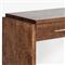 Briella Modern Classic Dark Brown Burl Wood Console Table