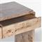 Briella Modern Classic Light Brown Burl Wood Console Table
