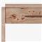 Briella Modern Classic Light Brown Burl Wood Console Table