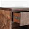 Briella Modern Classic Dark Brown Burl Wood Nightstand