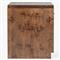 Briella Modern Classic Dark Brown Burl Wood Nightstand
