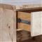 Briella Modern Classic Light Brown Burl Wood Nightstand