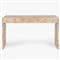Briella Modern Classic Light Brown Burl Wood Rectangular Desk