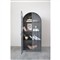 Gabriel Modern Classic Black Iron Arched Display Case