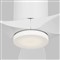 Visual Comfort Collins Matte White Steel Smart Hugger LED Ceiling Fan - 52&quot;