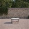 Emeline Helena Dekton Black Iron Round Outdoor Coffee Table