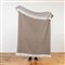 Wells Brown Herringbone Textured Indoor / Outdoor Throw Blanket