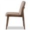 Ali Mid Century Modern Beige Performance Wood Dining Chair