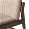 Ali Mid Century Modern Beige Performance Wood Dining Chair