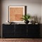 Clarence Modern Classic Black Oak Dresser