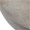 Bruce Modern Classic Grey Concrete Round Drum Outdoor Coffee Table