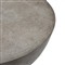 Bruce Modern Classic Grey Concrete Round Drum Outdoor Coffee Table