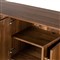 Nery Rustic Lodge Brown Walnut Wood Sideboard