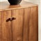 Nery Rustic Lodge Brown Walnut Wood Sideboard