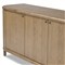 Bonnie Rustic Lodge Brown Oak Sideboard