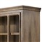 Dawson Updated Traditional Brown Oak Display Cabinet