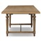 Blaine Updated Traditional Brown Oak Extendable Dining Table - 88-124&quot;