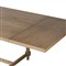 Blaine Updated Traditional Brown Oak Extendable Dining Table - 88-124&quot;