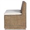 Senna Broadway Dune Linen Woven Dining Bench - 49&quot;