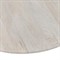 Beatrix Updated Traditional White Washed Mango Wood Round Dining Table - 60&quot;