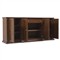 Alaine Updated Traditional Dark Walnut Buffet