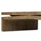 Rayan Rustic Lodge Brown Reclaimed Wood Coffee Table
