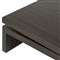 Rayan Rustic Lodge Dark Brown Oak Coffee Table