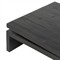 Rayan Rustic Lodge Black Reclaimed Wood Coffee Table