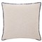 Elina French Country Beige Cotton Floral Decorative Throw Pillow - 20x20