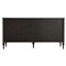 Andrea French Country Dark Brown Oak Wood Double Dresser