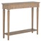 Peterson Updated Traditional Natural Brown Wood Rectangular Console Table - 41&quot;