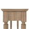 Peterson Updated Traditional Natural Brown Wood Rectangular Console Table - 41&quot;