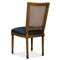 Iona Updated Traditional Brown Cane Wood Dining Chair