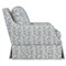 Leon Updated Traditional Blue Slipcovered Arm Chair